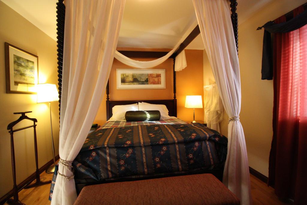 Motel Le Jolibourg Saint-Sauveur-des-Monts Kamer foto