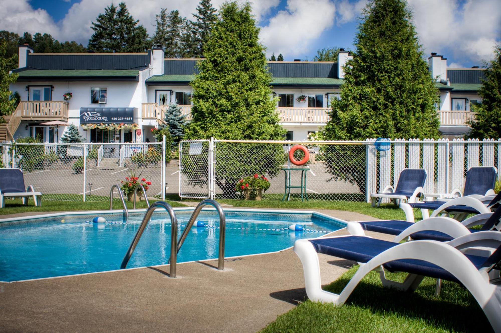 Motel Le Jolibourg Saint-Sauveur-des-Monts Buitenkant foto