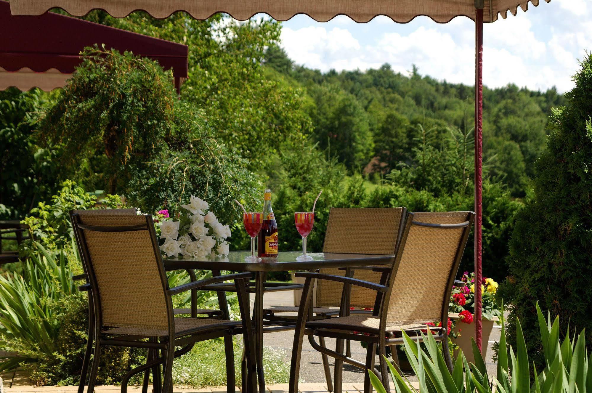 Motel Le Jolibourg Saint-Sauveur-des-Monts Buitenkant foto